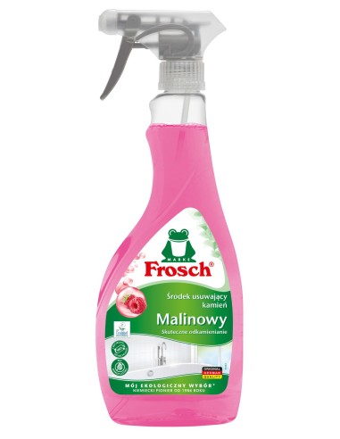 FROSCH Spray do usuwania kamienia MALINOWY, 500 ml