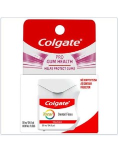 COLGATE TOTAL Nić dentystyczna PRO GUM HEALTH,  50 m