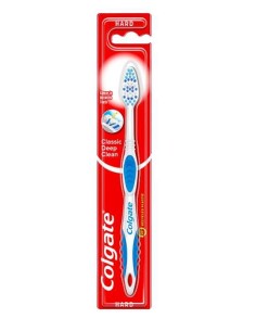 COLGATE CLASSIC DEEP CLEAN Szczoteczka do zębów TWARDA, 1 szt