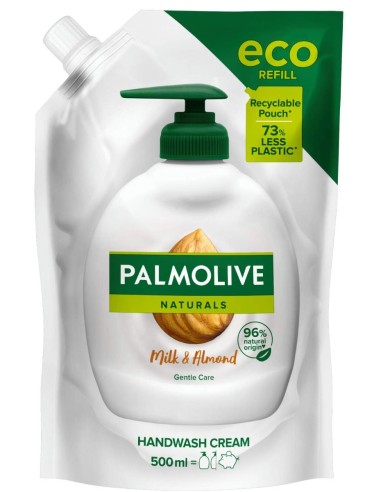 PALMOLIVE NATURALS Mydło w płynie MIGDAŁY & MLEKO, 500 ml zapas
