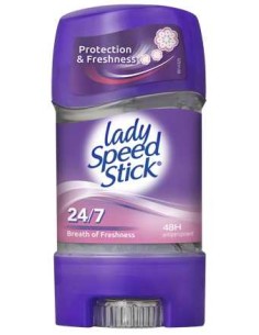 LADY SPEED STICK 24/7 Dezodorant antyperspiracyjny w żelu Breath   65 g