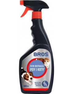 BROS płyn odstraszający psy i koty, 500 ml
