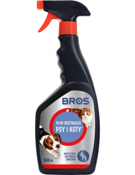 BROS płyn odstraszający psy i koty, 500 ml