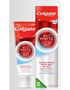 COLGATE MAX WHITE ULTRA Pasta do zębów FRESHNESS PEARLS, 50 ml