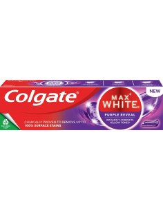 COLGATE MAX WHITE Pasta do zębów WYBIELAJĄCA PURPLE REVEAL, 75 ml