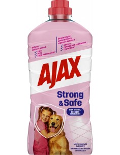 AJAX Płyn uniwersalny do czyszczenia wszystkich powierzchni STRONG & SAFE, 1 l