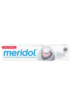 MERIDOL Pasta do zębów OCHRONA DZIĄSEŁ I DELIKATNE WYBIELANIE, 75 ml