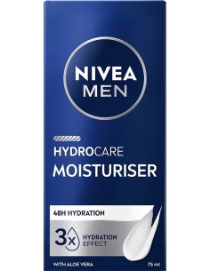 NIVEA MEN Krem do twarzy nawilżający HYDROCARE, 75 ml