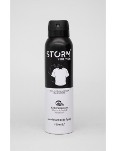 STORM MEN Antyperspirant w sprayu BLACK&WHITE, 150 ml