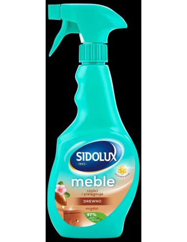SIDOLUX Spray do mebli MIGDAŁ, 400 ml