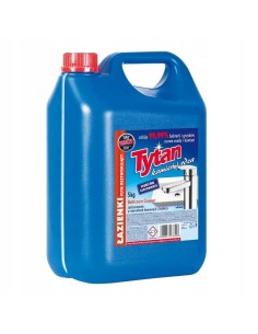 TYTAN Płyn do czyszczenia i dezynfekcji łazienki KAMIEŃ I RDZA, 5 kg