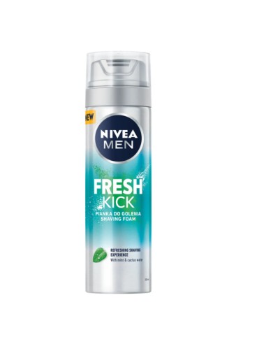 NIVEA MEN Pianka do golenia FRESH KICK ,200 ml