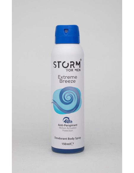 STORM MEN Antyperspirant w sprayu EXTREME BREEZE, 150 ml