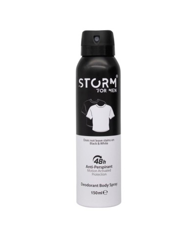 STORM MEN Antyperspirant w sprayu BLACK&WHITE, 150 ml
