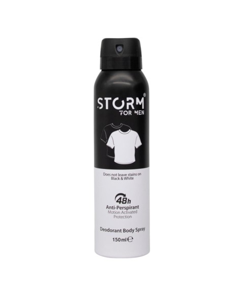STORM MEN Antyperspirant w sprayu BLACK&WHITE, 150 ml