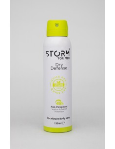 STORM MEN Antyperspirant w sprayu DRY DEFENSE, 150 ml