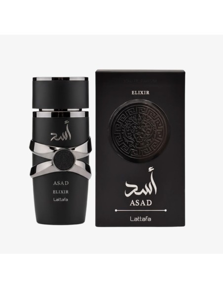 LATTAFA Arabska woda perfumowana Męska ASAD ELIXIR, 100 ml