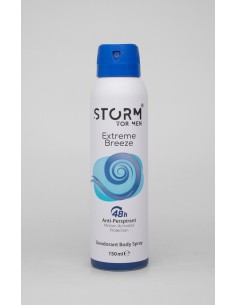 STORM MEN Antyperspirant w sprayu EXTREME BREEZE, 150 ml
