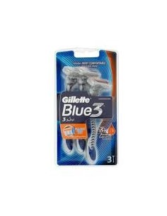 GILLETTE BLUE3 JEDNORAZOWE MASZYNKI DO GOLENIA 3SZT