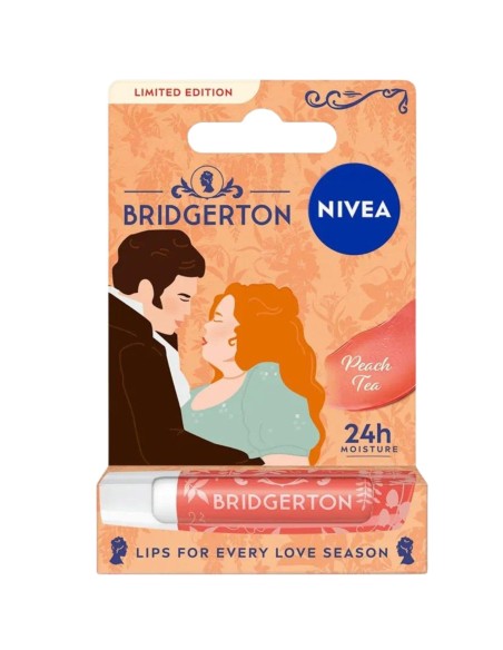 NIVEA Pomadka do ust BRIDGERTON PEACH TEA 4,8 g