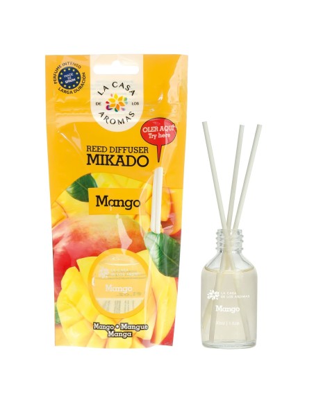 LA CASA DE LOS AROMAS Patyczki zapachowe MANGO, 30 ml, folia