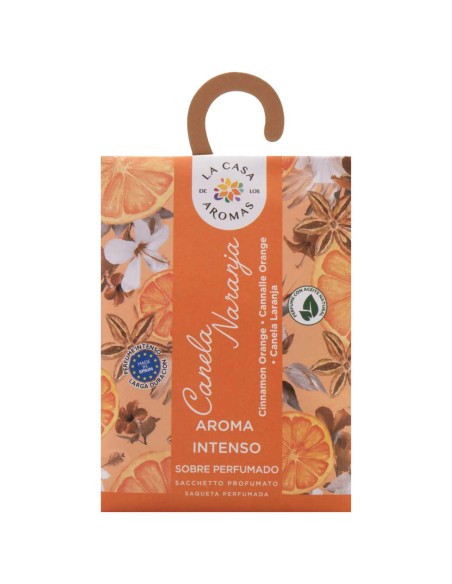LA CASA DE LOS AROMAS INTENSO Saszetka zapachowa CYNAMON-POMARAŃCZA, 100 ml