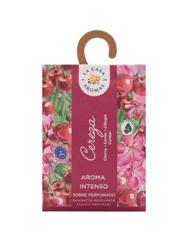 LA CASA DE LOS AROMAS INTENSO Saszetka zapachowa WIŚNIA, 100 ml