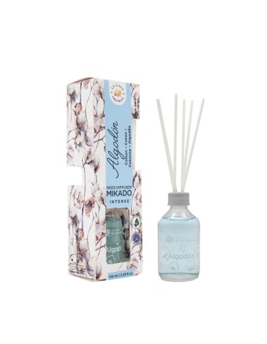 LA CASA DE LOS AROMAS INTENSO Patyczki zapachowe KWIAT BAWEŁNY, 100 ml