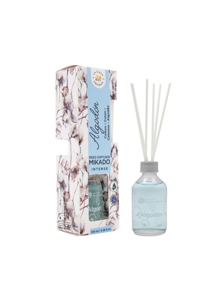 LA CASA DE LOS AROMAS INTENSO Patyczki zapachowe KWIAT BAWEŁNY, 100 ml