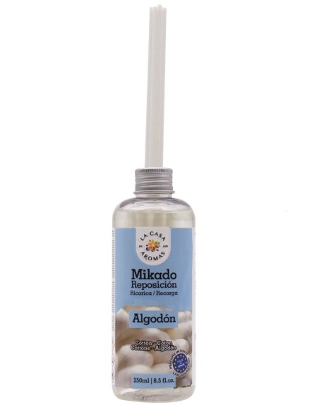 LA CASA DE LOS AROMAS INTENSO Olejek zapachowy BAWEŁNA, 250 ml zapas
