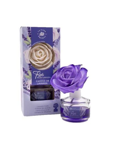 LA CASA DE LOS AROMAS FLOR PERFUMADA Dyfuzor zapachowy w formie kwiata LAWENDA, 65 ml