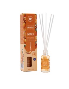 LA CASA DE LOS AROMAS Patyczki zapachowe CYNAMON - POMARAŃCZA, 30 ml