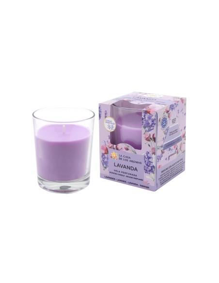 LA CALA CASA DE LOS AROMAS Świeca zapachowa LAWENDA, 140 g