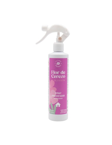 LA CASA DE LOS AROMAS Odświeżacz powietrza w sprayu KWIAT WIŚNI, 300 ml