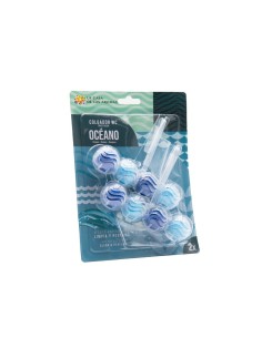 LA CASA DE LOS AROMAS Zawieszka do toalety OCEAN, 2x56 g