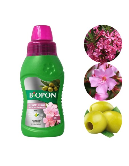 BIOPON Nawóz do oleandrów i oliwek w płynie wieloskładnikowy 300ml
