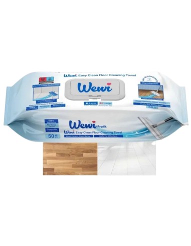 WEWI wkłady do mopa z wybielaczem 50szt/1opak