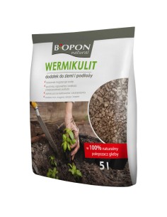BIOPON NATURAL Dodatek Do Podłoża Napowietrzający Glebę 5 L