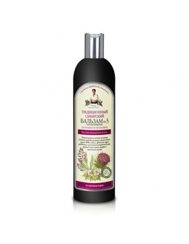 BABCIA AGAFIA Syberyjski szampon przeciw wypadaniu włosów, 550 ml