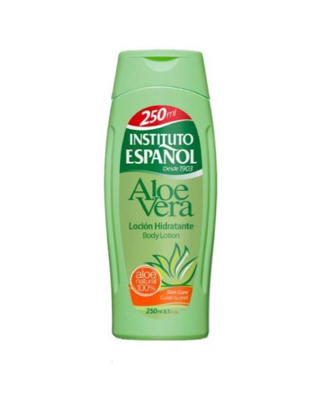INSTITUTO ESPANOL ALOE VERA Balsam do ciała na bazie aloesu NAWILŻAJĄCY, 250 ml