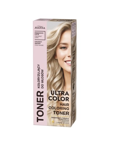 JOANNA Toner do włosów COCONUT LATTE, 100 ml