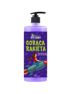 EKOLAN Kremowy żel pod prysznic GORĄCA RAKIETA, 700 ml