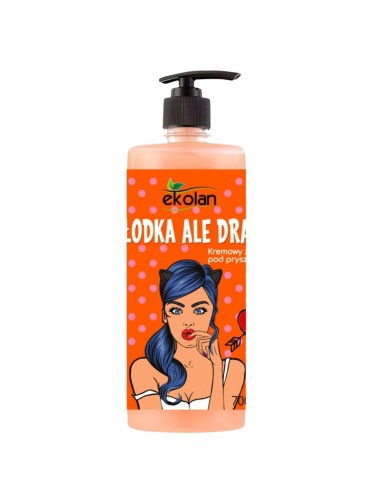 EKOLAN Kremowy żel pod prysznic SŁODKA ALE DRAPIE, 700 ml