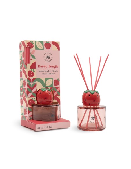 LA CASA DE LOS AROMAS FRUITY Patyczki zapachowe OWOCOWA DŻUNGLA JAGODOWA, 100 ml