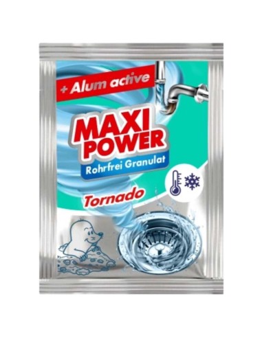 Maxi Power Tornado Granulat do czyszczenia rur do zimnej wody 80 g