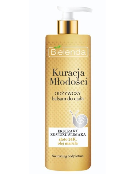 BIELENDA Balsam do ciała odżywczy KURACJA MŁODOŚCI, 400 ml