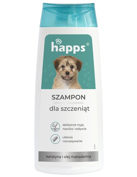 HAPPS Szampon pielęgnacyjny z keratyną dla szczeniąt, 200 ml