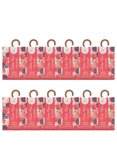 LA CASA DE LOS AROMAS INTENSO Saszetka zapachowa CZERWONE OWOCE, PAKIET 12 x 100 ml