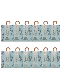 LA CASA DE LOS AROMAS INTENSO Saszetka zapachowa JAŚMIN, PAKIET 12 x 100 ml