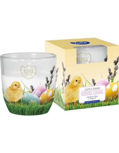 BISPOL świeca zapachowa  w szkle 22h 1 szt